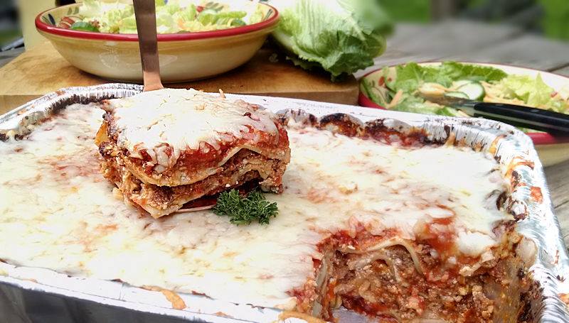 lasagna withh meat sauce fb