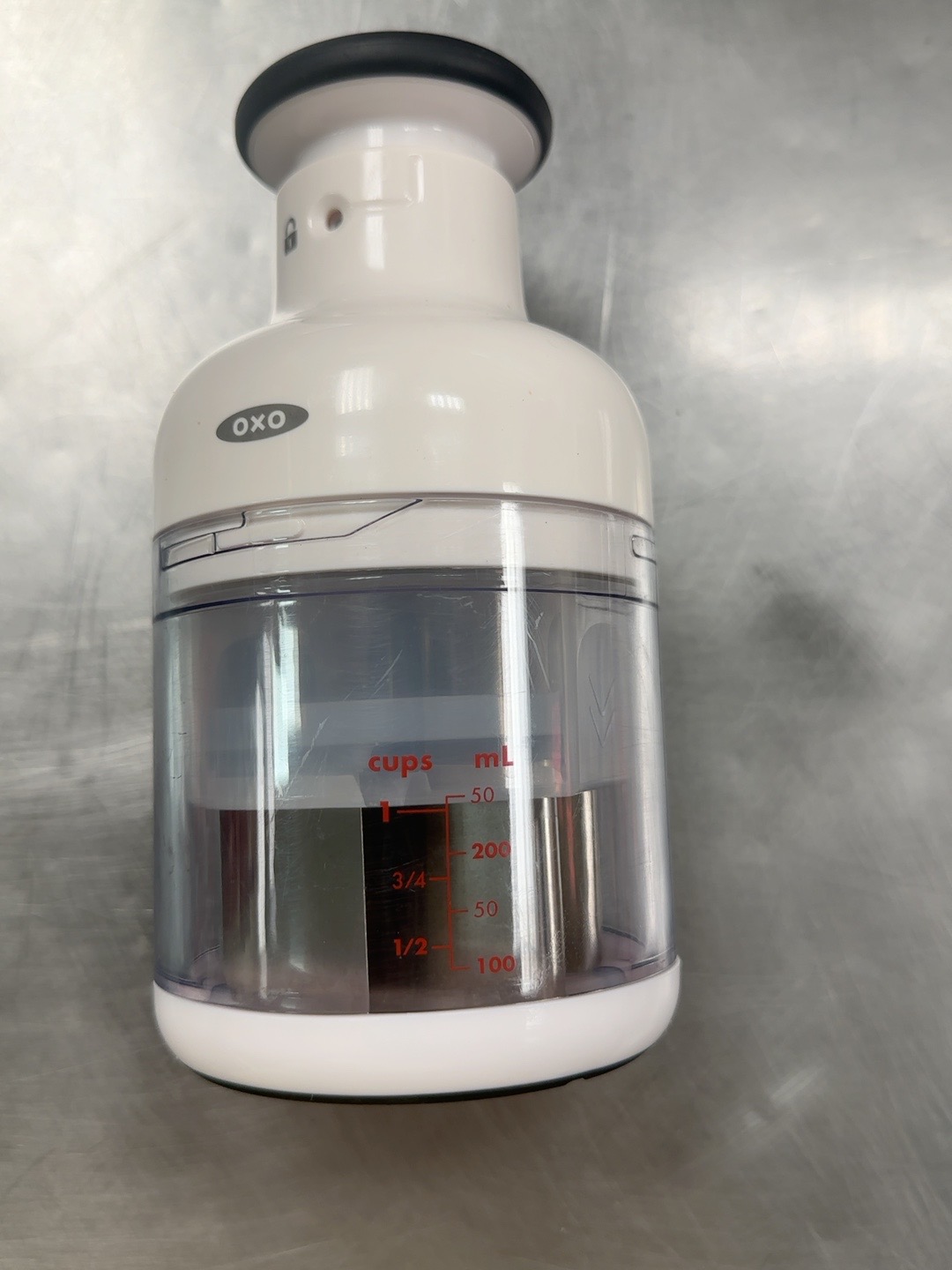 OXO Good Grips vegetable chopper used in Chef Eileen's catering kitchen