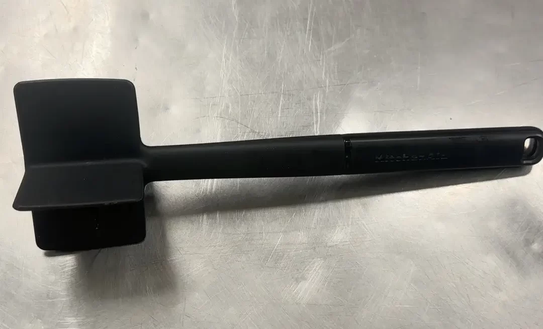 KitchenAid meat chopper used in Chef Eileen's catering kitchen